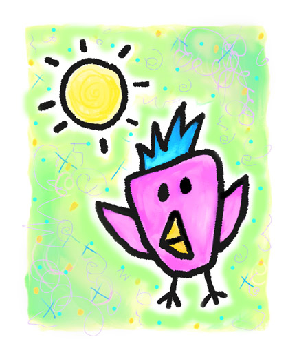 flapping painting